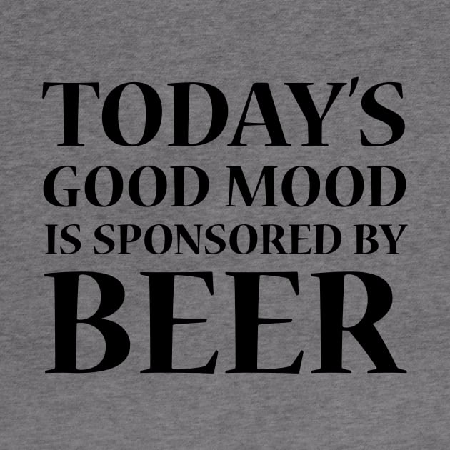 Today's Good Mood is Sponsored by Beer by Lusy